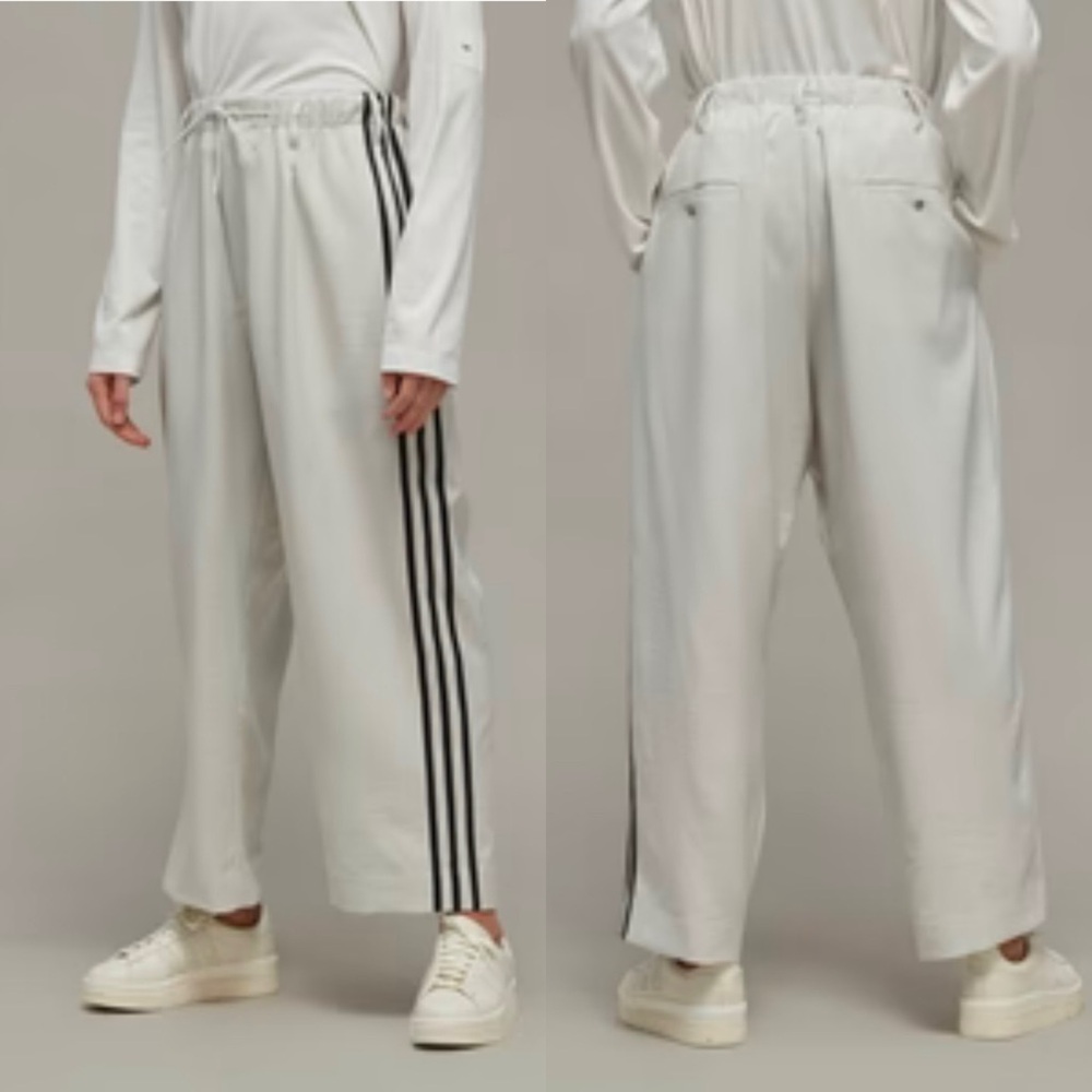 Y-3 Straight-Leg High Waist Oversized Trousers - S (fits big)